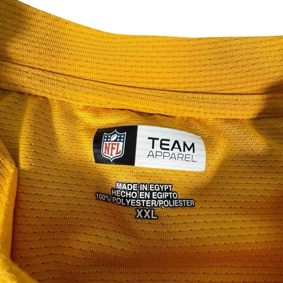 Green Bay Packers NFL Team Apparel Gold Performance Shirt Mens XXL - Picture 5 of 10